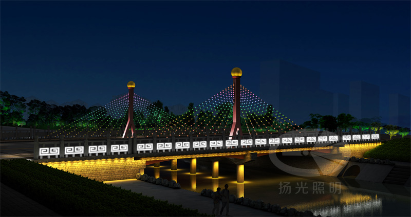 橋梁夜景照明 橋(qiáo)梁夜景照明