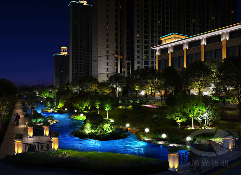 小區夜景亮化設計(jì) 小區夜景亮化設計