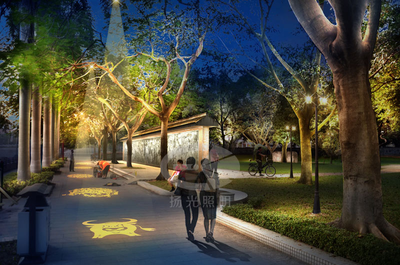 公園(yuán)夜景亮化(huà)設計 公園夜景亮化設(shè)計
