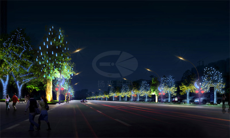 城市街(jiē)道夜景亮化設計 城市街道夜(yè)景(jǐng)亮化設計
