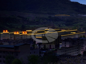 重慶雲陽工業園區夜景照明設計（jì）